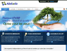 Tablet Screenshot of abitalis.com